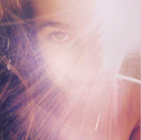 La même pour Lea Michele, qui prend un bain de soleil !