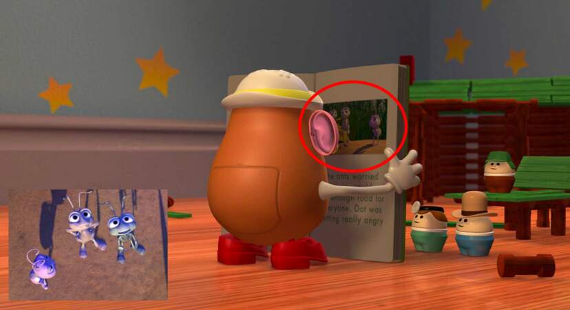 Toy Story 2 : Quand Mme Patate lit un livre 1001 pattes