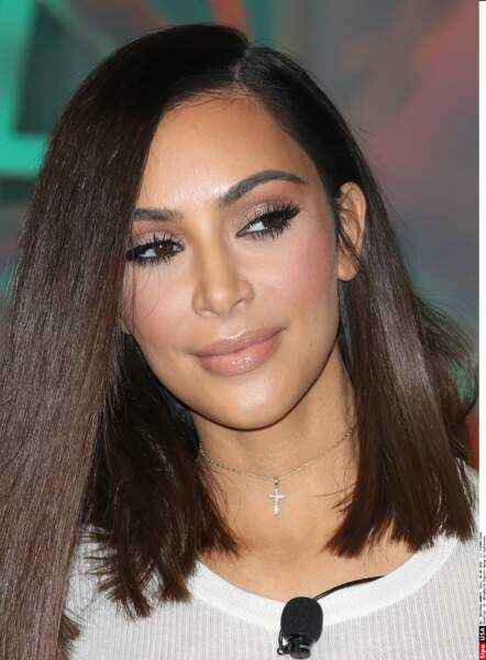 Kim Kardashian maquillée...
