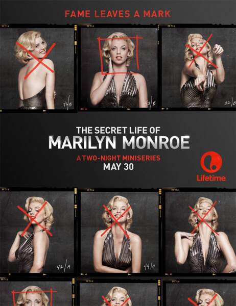 Dans la série The Secret Life of Marilyn Monroe, c'est l'actrice Kelli Garner qui s'y colle. 