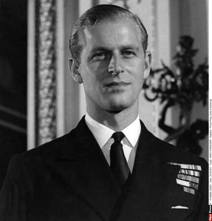 Le prince Philip, né Philip Mountbatten, prince de Grèce et de Danemark