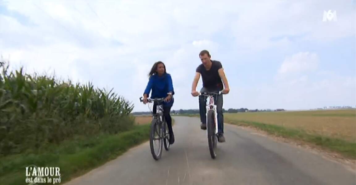 Allez hop, petite balade en vélo pour Karine et Franck