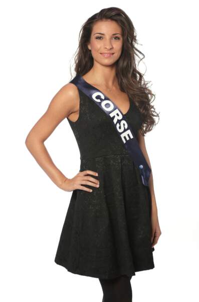 Cécilia Napoli, Miss Corse 2013