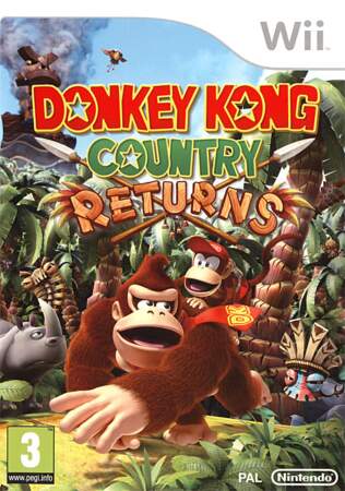 Donkey Kong Country Returns - Wii (2010)