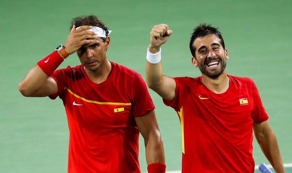 Quelqu'un a dit à Rafael Nadal qu'il a remporté le titre olympique en double ?