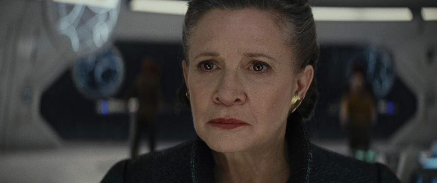 Carrie Fisher, sa dernière apparition en Leia dans Les Derniers Jedi 
