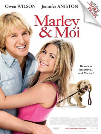 MARLEY ET MOI (2008) : Un chien comme Marley, ça vous change sacrément la vie