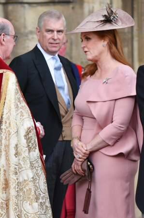 Fergie accompagnait son ex mari le prince Andrew au royal wedding
