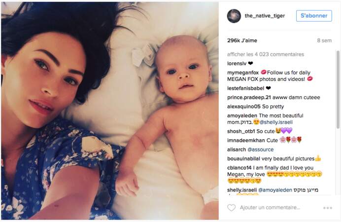 Premier selfie pour Megan Fox et son fils ! 