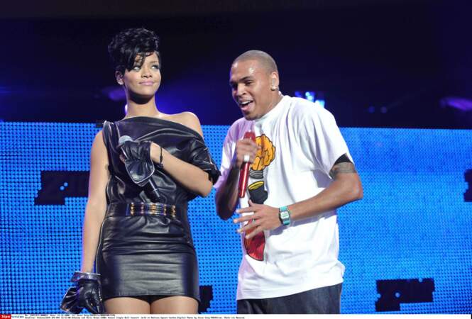 Ça continue avec l'ex-couple Rihanna / Chris Brown... 