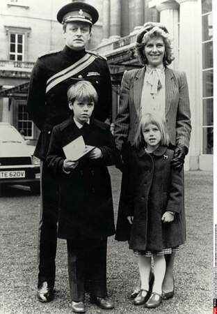 Le couple et leurs deux enfants Tom (1974) et Laura (1978)