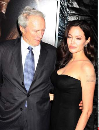 Clint Eastwood et Angelina Jolie ont tourné ensemble dans L'échange.