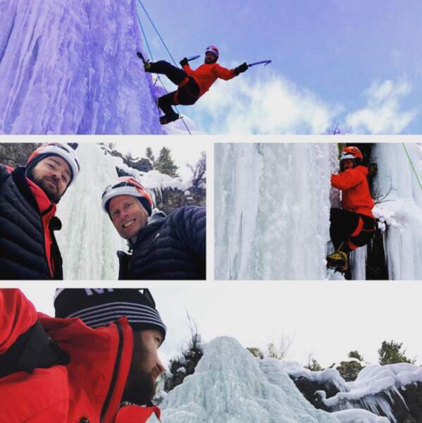 Justin Timberlake préfère escalader dans le froid, façon Jon Snow. 