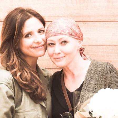 On envoie beaucoup d'amour à Shannen Doherty, qui se bat actuellement contre le cancer. 