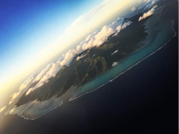 Ensuite, direction Moorea, à quelques kilomètres de Tahiti !