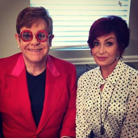 Et Elton John a eu deux Sharon pour le prix d'une : Osbourne... 