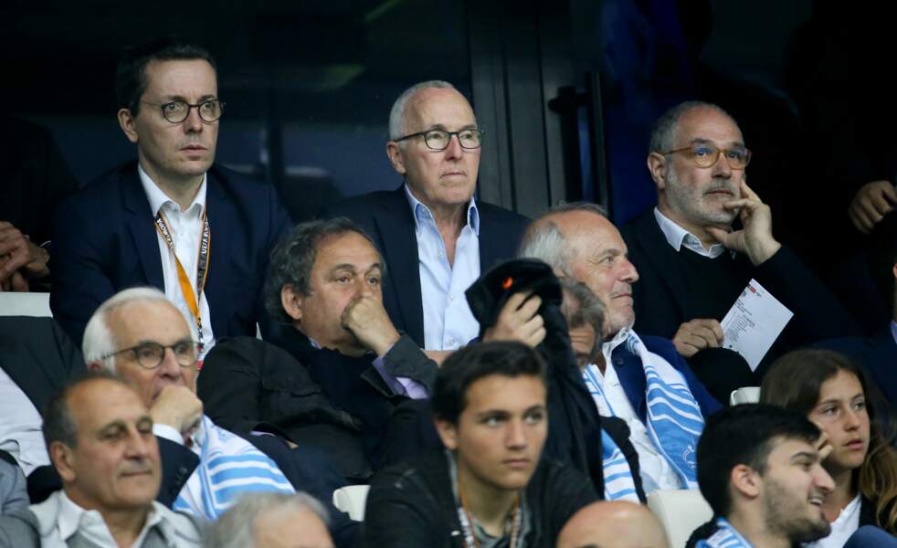 Michel Platini était au Vélodrome en compagnie de l'actuel propriétaire de l'OM, Frank McCourt