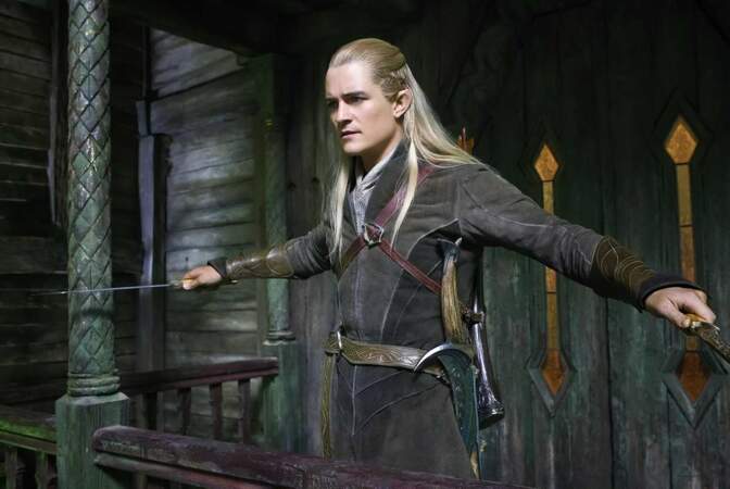 Orlando Bloom alias Legolas dans Le Hobbit : La désolation de Smaug