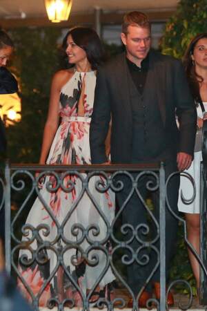 Matt Damon et sa chérie Luciana Barroso se sont mis sur leur 31