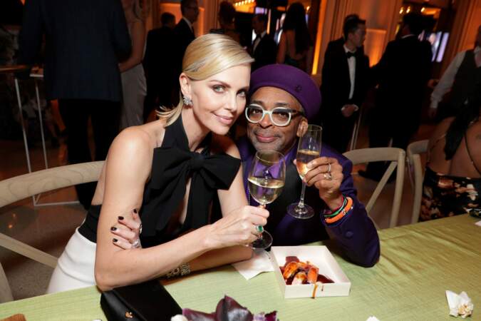 Charlize Theron et Spike Lee posey !