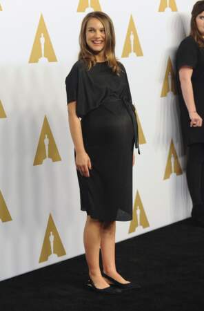 Natalie Portman, enceinte de son 2ème enfant, est nommée à l'Oscar de la meilleure actrice pour Jackie