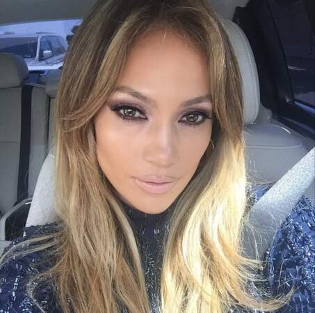 Sympa ce selfie Jennifer Lopez