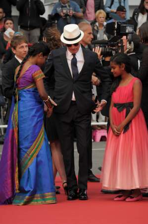 La montée des marches pour le film "Dheepan" au Festival de Cannes