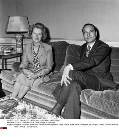 Une vie remplie de rencontres mémorables : Margaret Thatcher, la dame de fer britannique...
