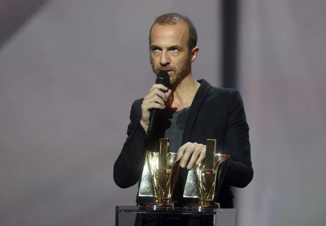 Calogéro a reçu le prix de la chanson originale de l'année pour Un jour au mauvais endroit