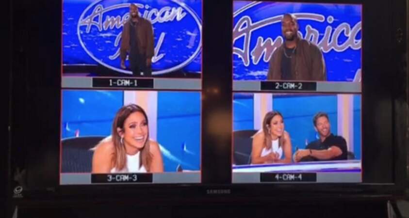 Sacré farceur : Kanye West a surpris le jury d'American Idol en passant une fausse audition.