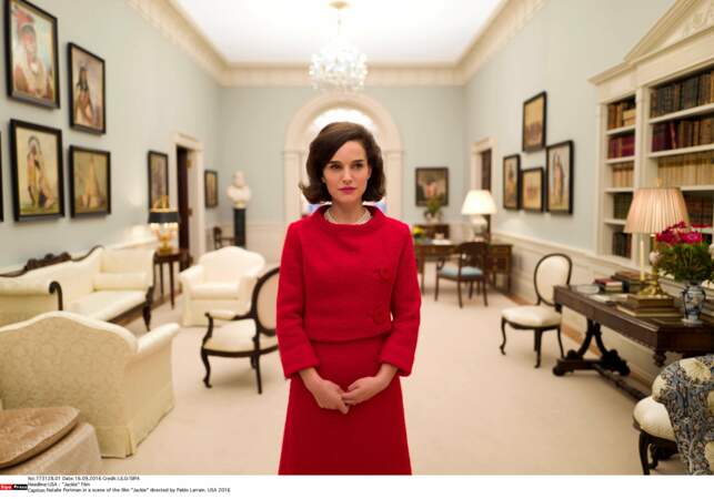Dans "Jackie" (2017), Natalie Portman se transforme en femme politique pour le film de Pablo Larrain