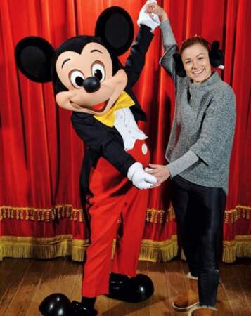 EXCLU : Mickey fait la même taille que Laure Boulleau !