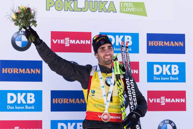 Le champion de biathlon Martin Fourcade n'a fait que viser dans le mille cette année ! 