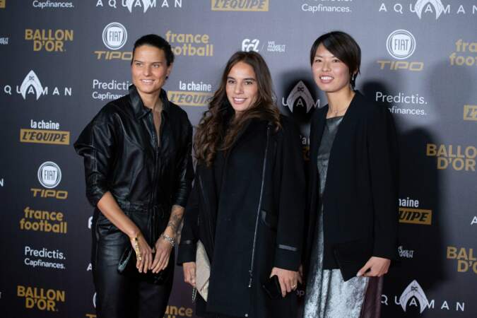 Coéquipières à Lyon, la Française Amel Majri et la Japonaise Saki Kumagai étaient nominées au Ballon d'or féminin
