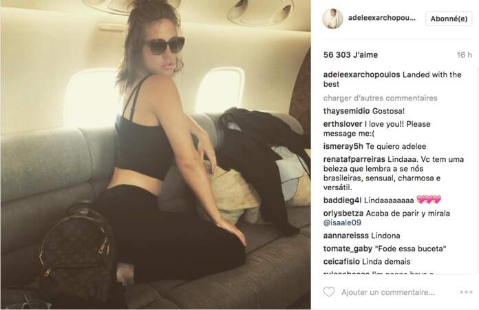 Adèle Exarchopoulos est arrivée à Cannes en avion privé, en toute simplicité