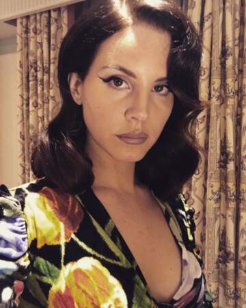 Et Lana Del Rey est bloquée en mode "je fais la moue".