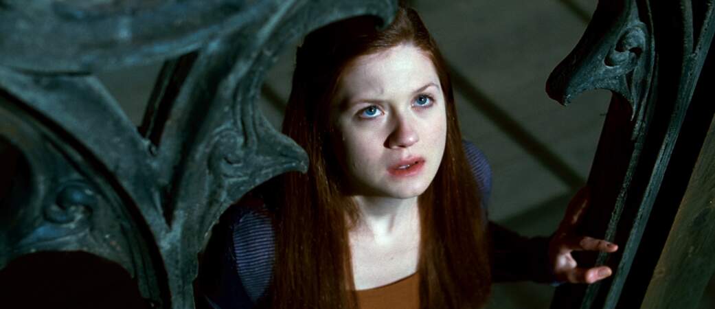 La petite Ginny Weasley (Bonnie Wright) deviendra plus tard la femme d'un certain Harry Potter