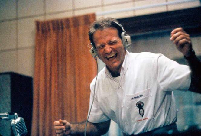 Robin Williams dans Good Morning, Vietnam en 1987