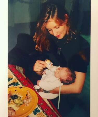 Chloé Jouannet est née en 1997 et est la première fille d'Alexandra Lamy, née de ses amours avec Thomas Jouannet