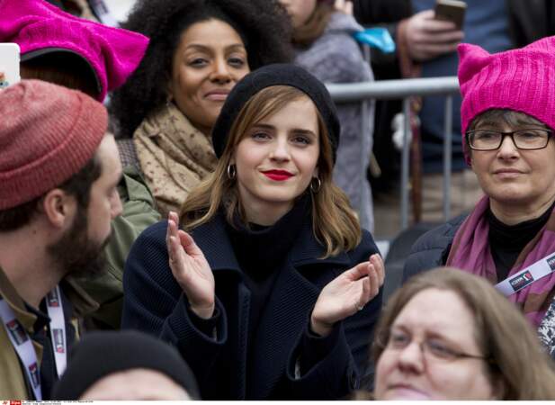 Emma Watson était dans la foule