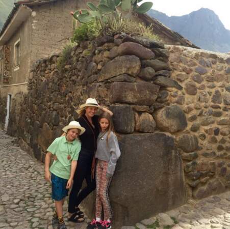 Vacances en famille au Pérou pour Gwyneth Paltrow. 