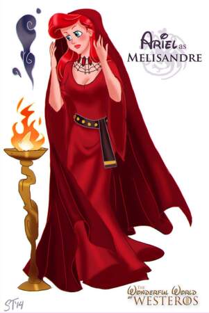 Ariel (La Petite sirène) en Melisandre