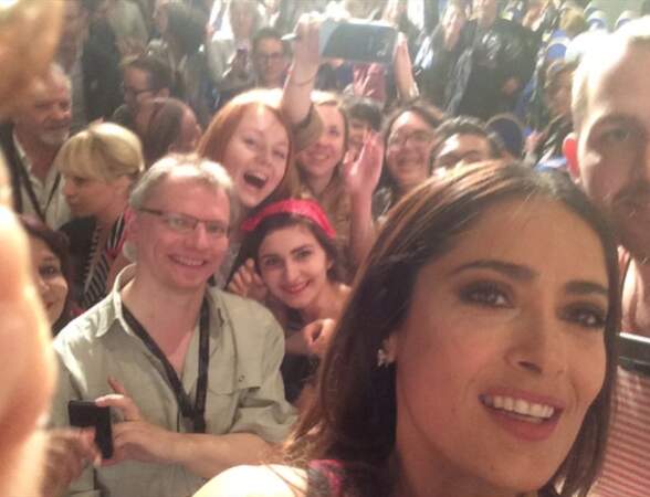 Hop, en mai dernier à Cannes ! Selfie avec le public