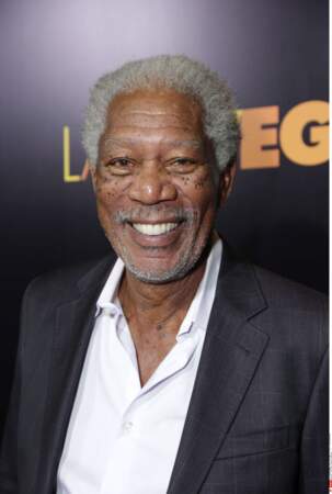 Morgan Freeman, toujours aussi actif. (78 ans)