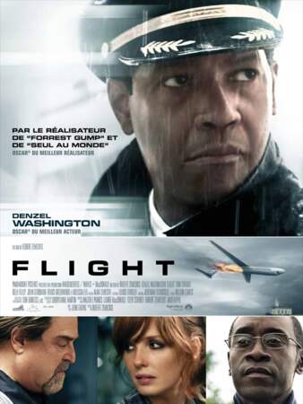 Flight (2012), la destiné d'un commandant de bord qui sauve la majorité de ses passagers mais devient accusé