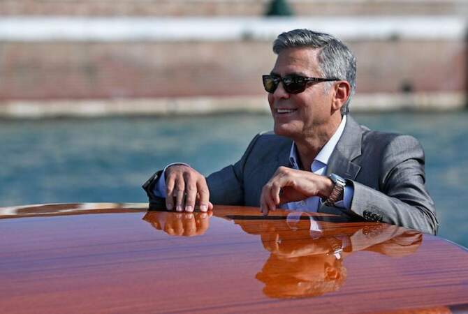 En toute circonstance, George Clooney a une classe folle