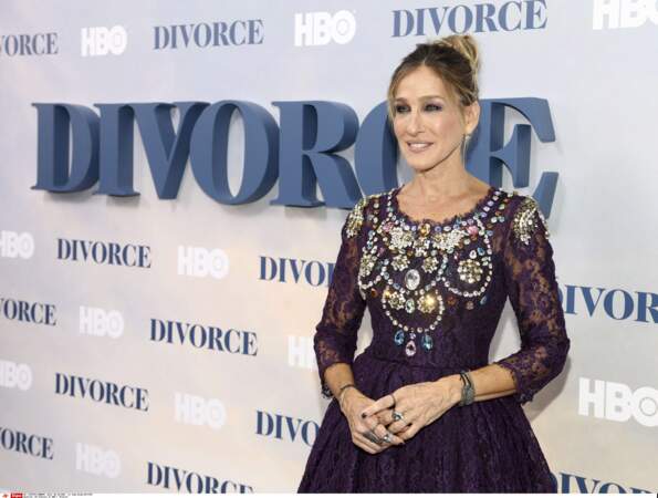 Sarah Jessica Parker a présenté Divorce à New York le mardi 4 octobre.