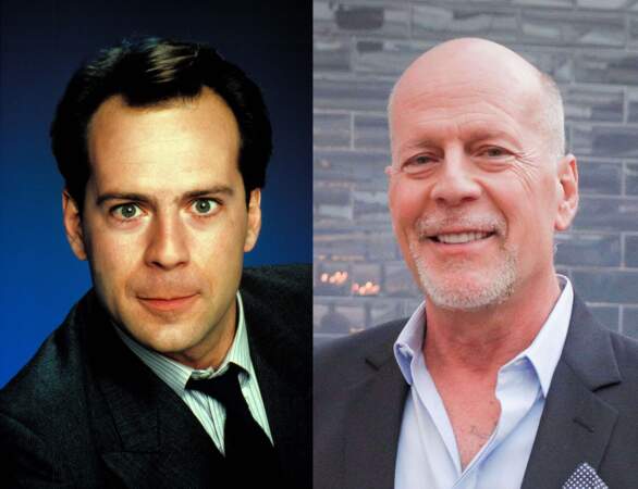 Afin de rester jeune, Bruce Willis a trouvé la solution : sans cravate et cheveux, c'est bien mieux !