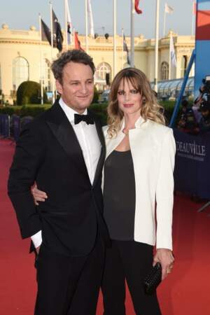 Jason Clarke et sa femme, l'actrice française Cecile Breccia