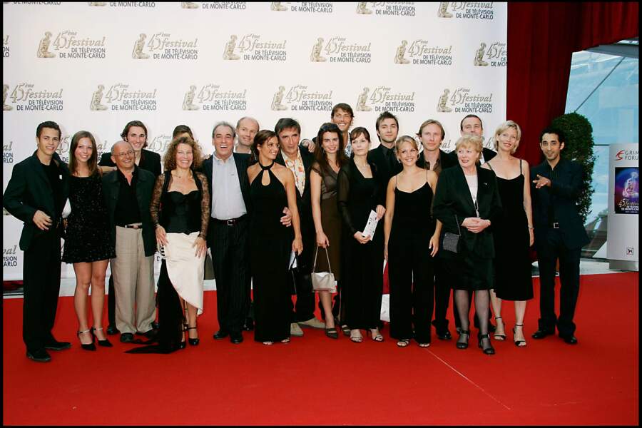 En 2005, l'équipe de Plus belle la vie fêtait le 1er anniversaire au Festival de télévision de Monte Carlo